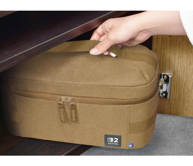 Hori Walizka na konsolę i akcesoria Compact Carry All - Sand (swi - 1471584 - zdjęcie 3